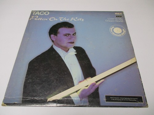 Taco Puttin" On The Ritz/ Livin' In My Dream World Vinyl 12" RCA PD-13575 NM+ - Imagen 2 de 4