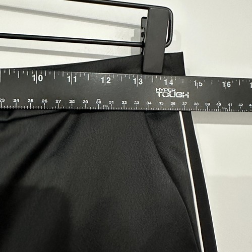 Traje Karl Lagerfeld de satén con ribete de pipa negro para mujer IT 40 pantalones cortos y blazer - Imagen 13 de 20