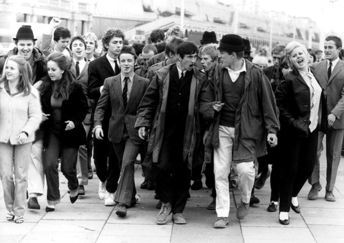 Quadrophinia Gang Mods British Drama Film Rock Opera Vintage Old Poster Photo - Picture 2 of 3