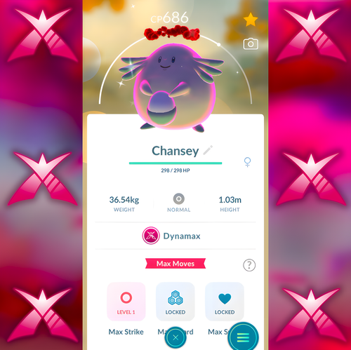 Shiny Dynamax Chansey | Pokemon Trade Go ✨
