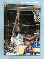 JAMAL MASHBURN - 1995-96 Upper Deck "Slams & Jams" - #359 - Mavericks -  MINT