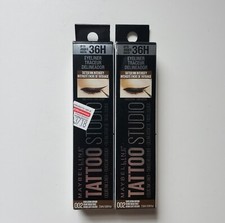 2 Maybelline New York Tattoo Studio 36HR Liquid Ink Liner 002 Dark Henna Brown