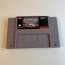 Vintage Jeopardy Deluxe Edition Super Nintendo Entertainment System 1993 SNES