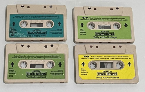 Sound ISSUES Teddy Ruxpin Talking Bear WORKING in Box with Books Cassettes 1985 - Picture 16 of 18