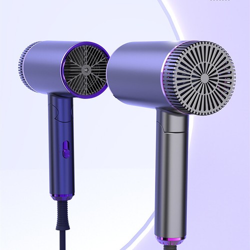 Hair Dryer Lightweight Blue Ray Lonic Hair Care Dryer 2300W High Speed No-Burn - Picture 13 of 32
