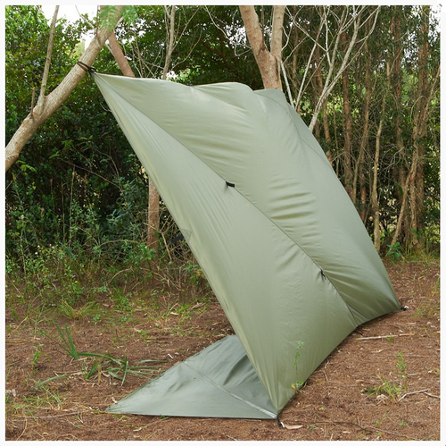 Snugpak All Weather Shelter G2 Camping Tarp Bivi Tent Army Basha ALWS/OLV Olive - Imagen 4 de 5