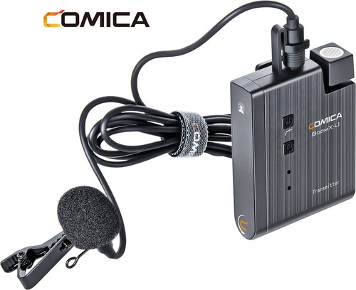 COMICA BoomX-U U2 Broadcast Level UHF Wireless Microphone Transmitter Receiver - Picture 7 of 12