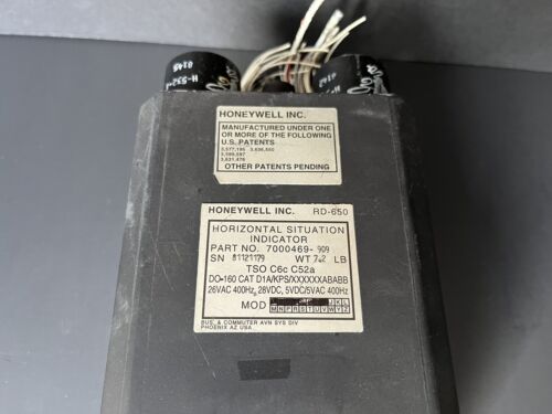 HONEYWELL HSI RD-650A P/N 7000469-909 HORIZONTAL SITUATION INDICATOR - Foto 2 di 7