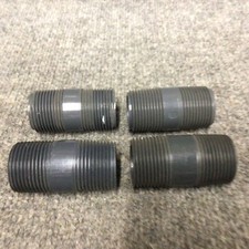 Lot Of 4 Spears 884-025 1" x 2"-1/2" PVC Sch 80 Threaded Pipe Nipple New