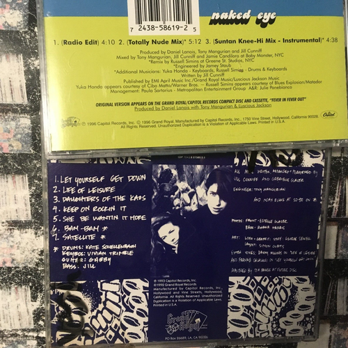 Luscious Jackson Naked Eye In Search of Manny Natural Ingredients Fever In Out - Picture 2 of 3