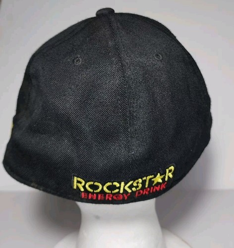 Rockstar Energy Haileys Mütze Cap Drink Flexfit 210 Fitted MotoSport 7 1/4-5/8  - Bild 5 von 11