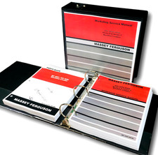 Massey Ferguson MF 50H 50Hx 60Hx S T Backhoe Loader Service Parts Manual Set