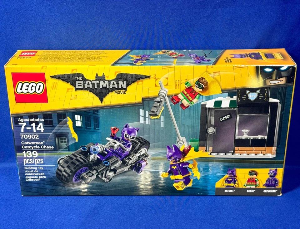 Nuevo CATWOMAN CATCYCLE CHASE - Lego 70902 BATMAN MOVIE Juego de Construcción BATGIRL Robin Foto 3 de 4