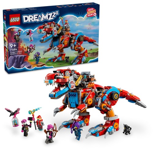LEGO® DREAMZzz™ 71484 Coopers Dino-Mech C-Rex | Neu | OVP - Bild 1 von 8