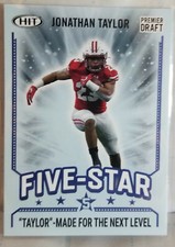 2020 SAGE HIT Premier Draft - Jonathan Taylor - 5 Star #42 Made for Next Level