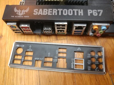 ASUS SABERTOOTH P67, LGA 1155, Motherboard, i7-2600k CPU, 16gb RAM