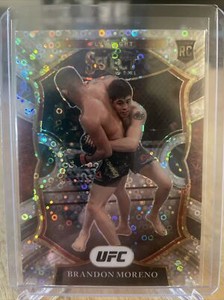 Brandon Moreno Panini Select Silver Disco Rookie Concourse 2021 UFC