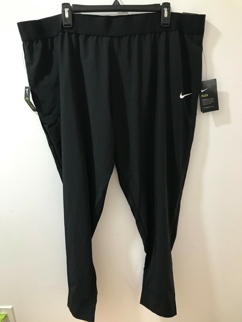 Nike Womens Therma Loose Fit Drawstring Training Pants Plus 3x Black A02223 for sale online | eBay