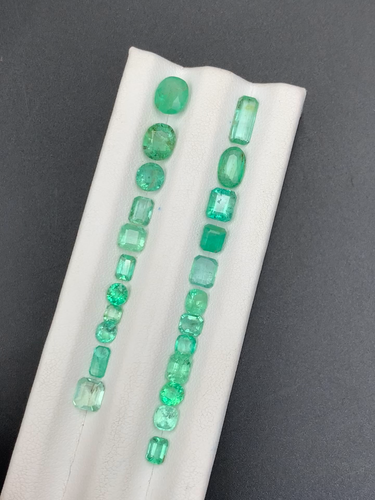 Natural Panjshir Emerald Lot – 10 Carat Untreated Afghan Gems, Attractive Color - Video 1 of 1