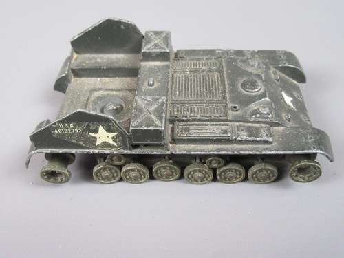 B678 Solido 219 France Canon 155 Self-Propelled Hunters Tanks WWII Military 1:50 - Picture 8 of 10