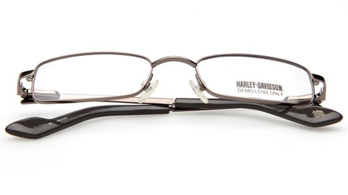 NEW Harley-Davidson HD 435 Gunmetal EYEGLASSES FRAME HD435 47-17-130 B23mm - Picture 7 of 10