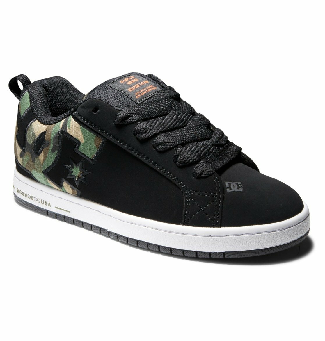 ZAPATOS DC SKATE CORTE GRAFFIK NEGRO CAMUFLAJE 300529 CA2 PARA