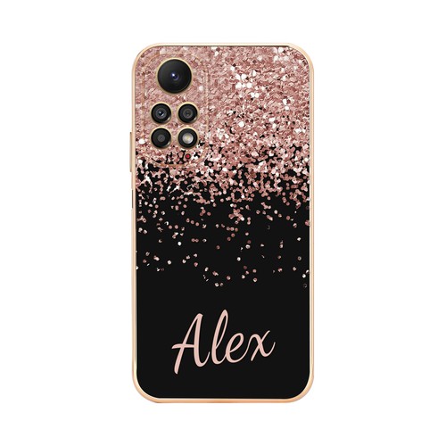 Personalised Name Case Plating Phone Cover For Xiaomi 12 11T Redmi Note 11 12 10 - Picture 9 of 92