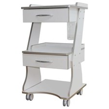 Dental Equipment Organizer Cart - Portable Medical Rolling Trolley