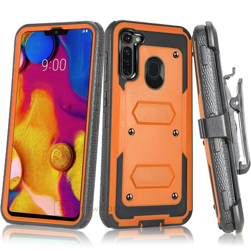 STOSSFEST TANK Handyhülle Abdeckung Clip Holster Ständer + EINGEBAUTE BILDSCHIRMSCHUTZFOLIE - Bild 49 von 96