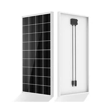 ECO-WORTHY 100 Watt Solar Panel 12 Volt Monocrystalline Solar Panel High Effi...
