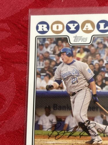 2008 Topps # 429 Billy Butler Baseballkarte - Bild 3 von 7