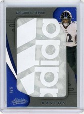 2021 Panini Absolute RASHOD BATEMAN Rookie Card Jumbo Patch /5 - Ravens