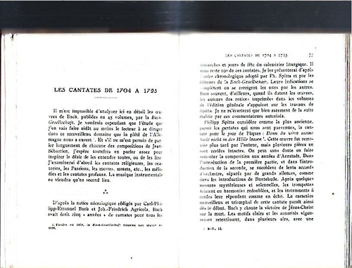 J-S Bach By André Pirro With Musical Citations In The Text REF E27H - Picture 4 of 12