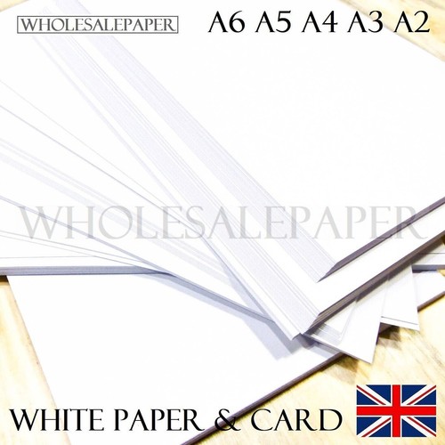A2 A3 A4 A5 A6 WHITE CARD MAKING THICK PAPER PRINTER COPIER SHEETS 300GSM CRAFTS - Picture 9 of 40