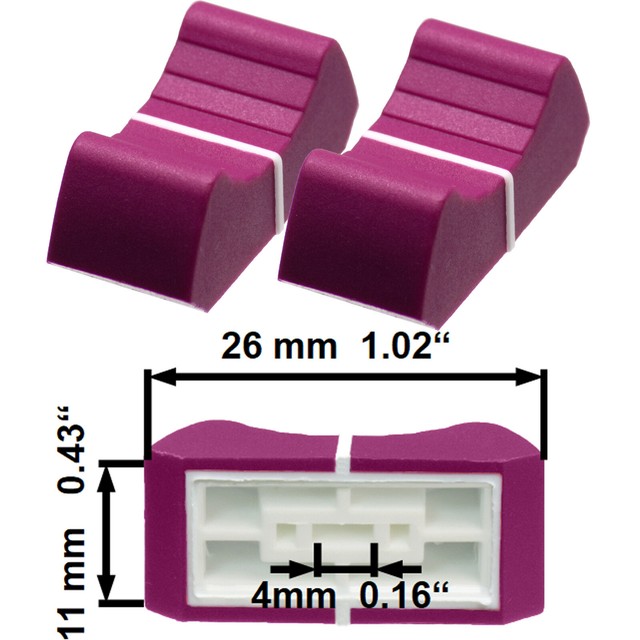 Sifam 2 Bouton Fader Magenta 4mm Bouton Manette Fader Tables de Mixage Mixer WT10895 Sifam 2 Bouton Fader Magenta 4mm Bouton Manette Fader Tables de Mixage Mixer WT10895