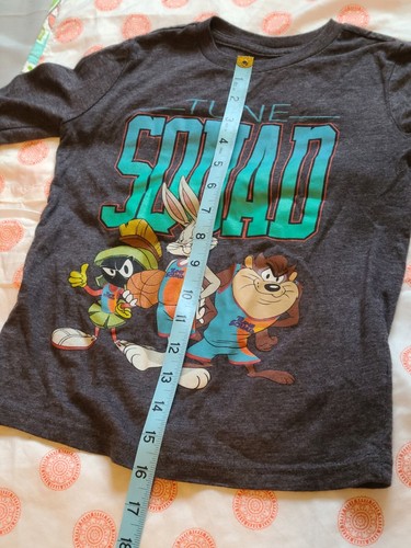 Jumping Beans Looney Tunes Squad boys size 5 long sleeve t-shirt gray - Picture 8 of 9