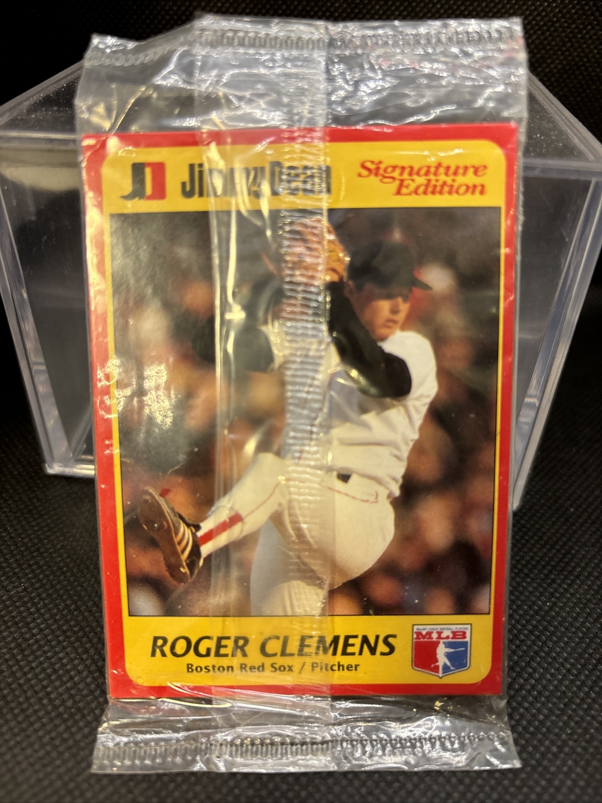 🔥1991 JIMMY DEAN 3 CARD PACK FACTORY SEALED 91 ROGER CLEMENS ALOMAR JR