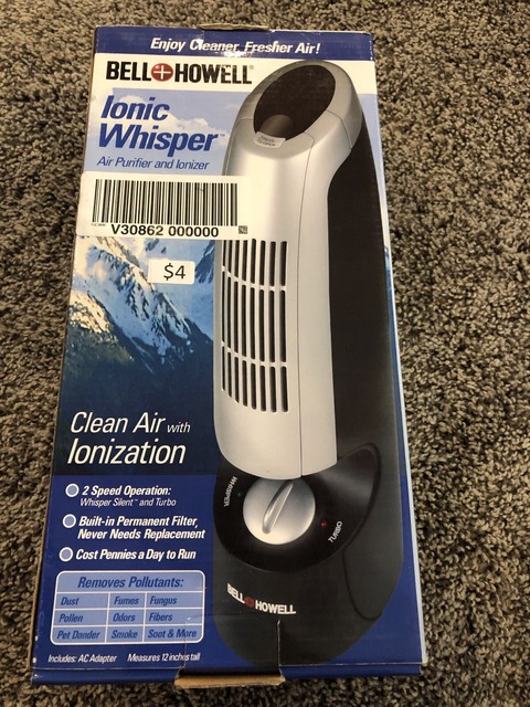 Bell Howell Ionic Whisper 7842 Ionizer Air Purifier For Sale Online Ebay