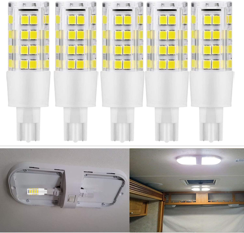 12 Volt 921 Wedge Replacement LED Bulb, T10 12V Interior Lighting RV Light Bulbs - Picture 10 of 12