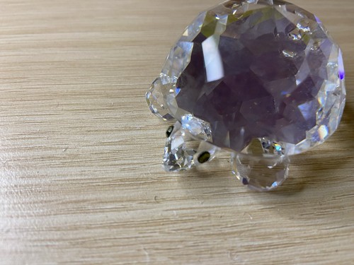 Swarovski Crystal Medium Turtle Figurine 6cm VGC - Picture 6 of 8