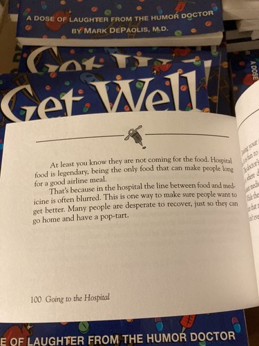 Get Well Sooner: A Dose of Laughter from the Humor Doctor Paperback Mark DePaoli - Imagen 4 de 4