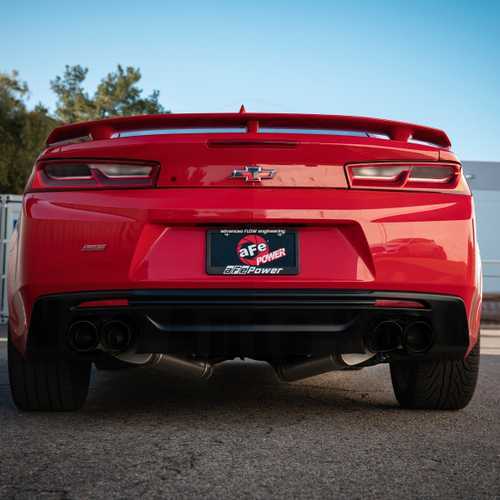 Axle-Back Exhaust System aFe Power fits Chevrolet Camaro SS 2016-2021 - Picture 2 of 4
