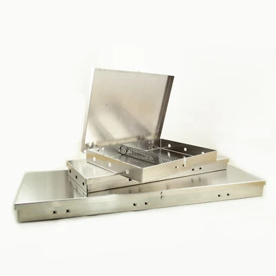 Andrew Mack Metal Coil Pinstriping Paint Brush Box Choose from 3 Sizes, 3 Colors