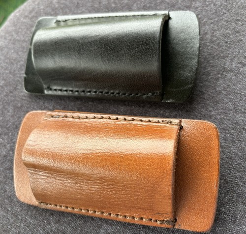 Horizontal Carry Pocket Knife Sheath Holster Tactical Full Size Knife Pouch 5” - Picture 2 of 12