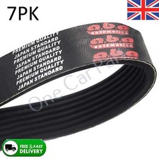 Alternator V-Rib Drive Belt 7PK1973 Fits Toyota Avensis 2.0 VVT-i 2000 to 2003