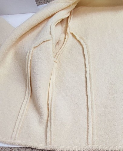 Carroll Reed Vintage Womens Wool Cardigan Sweater Silver Buttons Size 12 Large - Picture 7 of 13