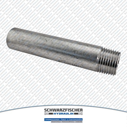 Anschweißnippel Stahl Edelstahl Rohrnippel zum Anschweißen Gewinde Fitting - Bild 3 von 6