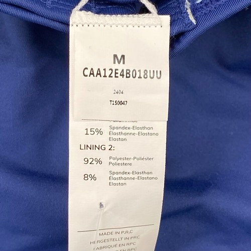 Cupshe One Piece Swimuit Medium Sz M Blue Padded Swimwear NWT NEW - Picture 4 of 5