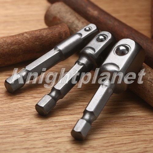 1/4" 3/8" 1/2" Socket Adapter Set Hex Shank Impact Driver Drill Bits Set SALE - Picture 4 of 11
