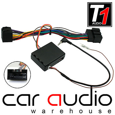 Connect your Steering Wheel stalk controls Jaguar X-Type car radio adapter lead